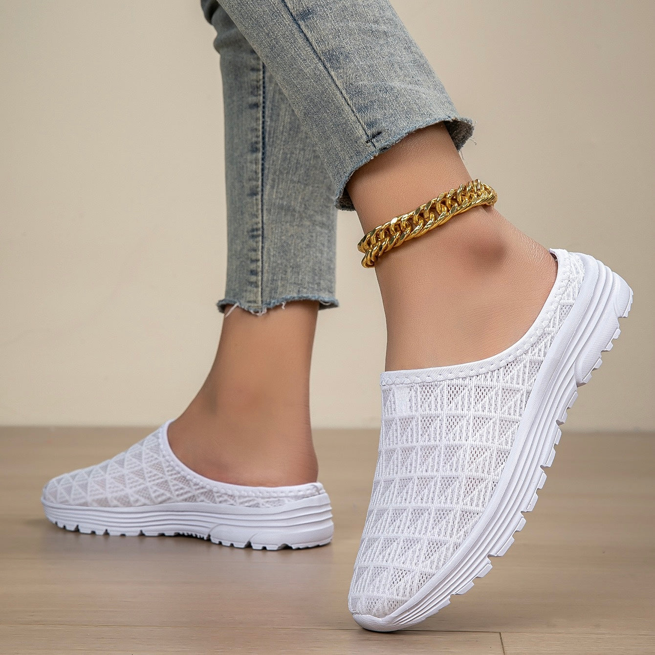 Lina™ | Ultralätt och Andningsbar Slip-in Toffel