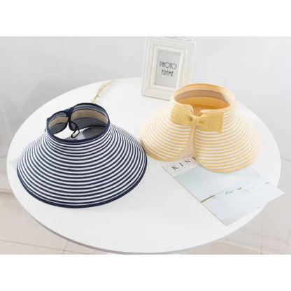 Lunora™ | Vikbar Stråhatt med UV-skydd och Somrig Elegans