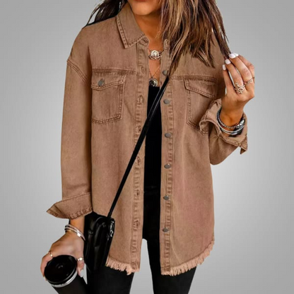 Elsa™ | Den Tidlösa Vintage Denimjackan