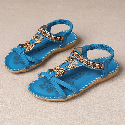 Solea™ | Boho-sandalen som Förenar Stil och Komfort