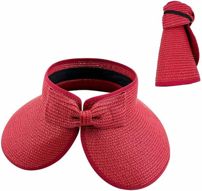 Lunora™ | Vikbar Stråhatt med UV-skydd och Somrig Elegans