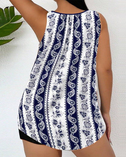 Lena™ | Den Luftiga Strandtankinin för Avslappnad Semesterstil