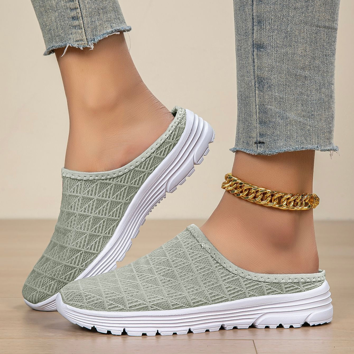 Lina™ | Ultralätt och Andningsbar Slip-in Toffel