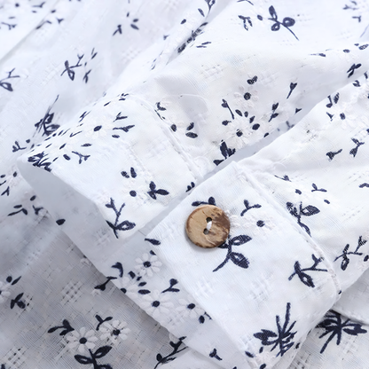 Freja™ | Blommig Blusfavorit som Följer Ditt Tempo