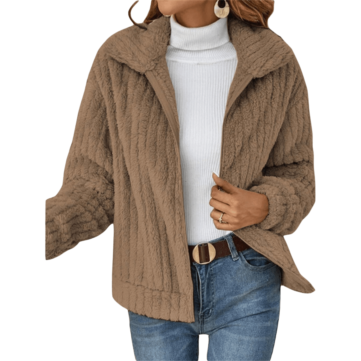 Agne™ | Fleece Sherpa Jacket
