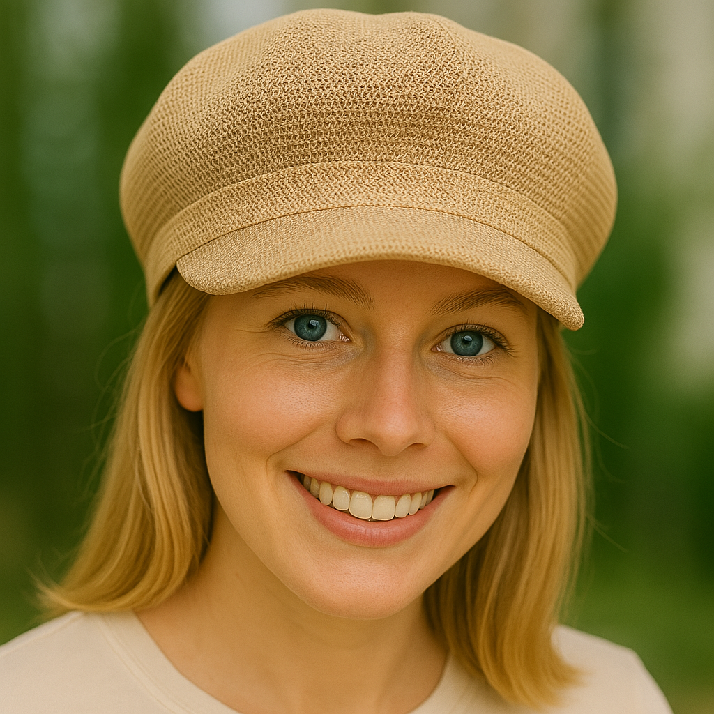 Freja™ | Lätt och virkad sommarkeps med fransk känsla