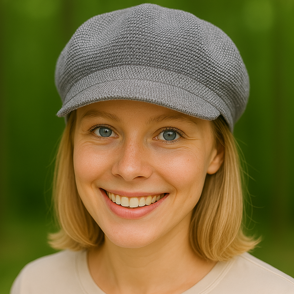 Freja™ | Lätt och virkad sommarkeps med fransk känsla