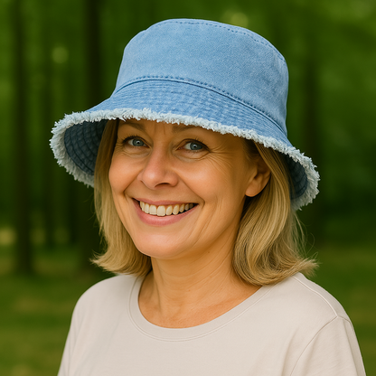 Nova™ | Casual Denim Bucket Hat med Oemotståndlig Streetstyle-känsla