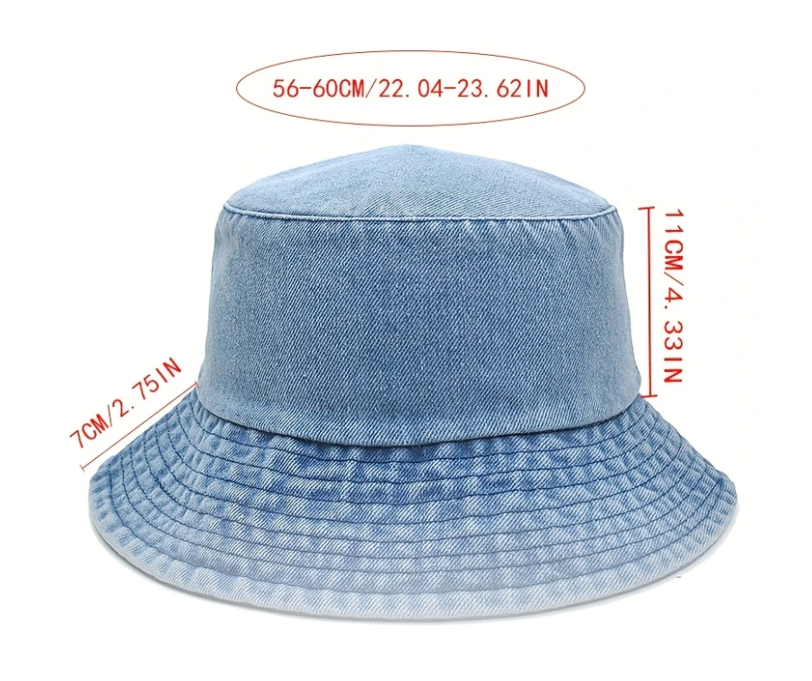Nova™ | Casual Denim Bucket Hat med Oemotståndlig Streetstyle-känsla