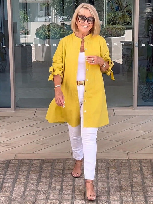 Liv™ | Den perfekta långa bomullsjackan för alla tillfällen