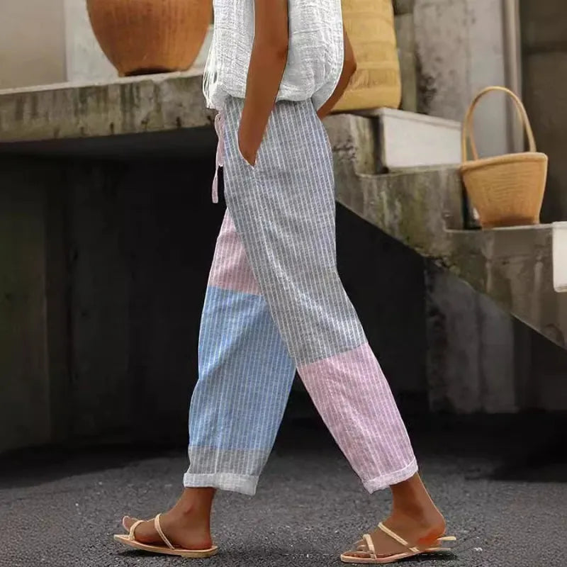 Bertilla SE™ | Den Mångsidiga Rutmönstrade Byxan för Stilfulla Statement