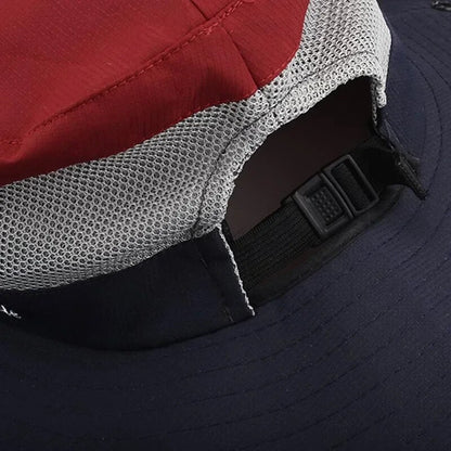 Vera™ | Justerbar Solhatt med 360° Skydd och Sportig Design